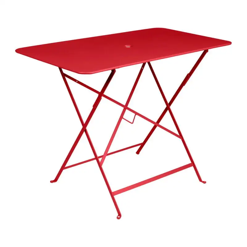 Fermob Bistro Table, 97 X 57 Cm, Poppy 3 Fermob Bistro Table, 97 X 57 Cm, Poppy