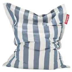 Fatboy Original Outdoor Bean Bag, Stripe Ocean Blue