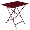 Fermob Bistro Table, 77 X 57 Cm, Black Cherry -Outdoor textiles Sales Fermob BISTRO TABLE 77x57 Black Cherry ee
