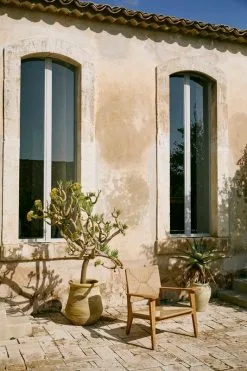 GUBI F-Chair Outdoor Lounge Chair, Natural - Teak 11 GUBI F-Chair Outdoor Lounge Chair, Natural - Teak -Outdoor textiles Sales GUBI SICILIA121410220436