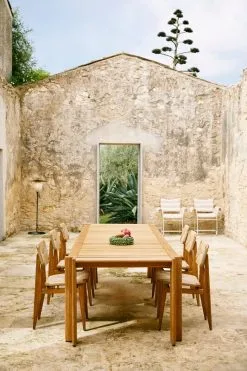 GUBI Atmosfera Table, 281 X 105 Cm, Teak -Outdoor textiles Sales GUBI SICILIA121410220756