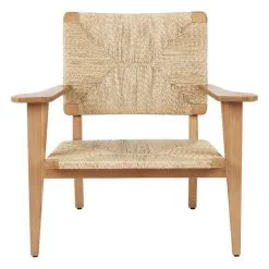 GUBI F-Chair Outdoor Lounge Chair, Natural - Teak 10 GUBI F-Chair Outdoor Lounge Chair, Natural - Teak -Outdoor textiles Sales Gubi 10086059 FRT F Chair LoungeChair Outdoor