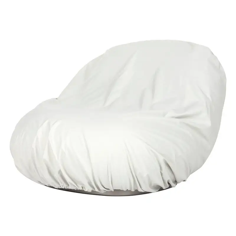 GUBI Pacha Outdoor Lounge Chair Cover, White 3 GUBI Pacha Outdoor Lounge Chair Cover, White