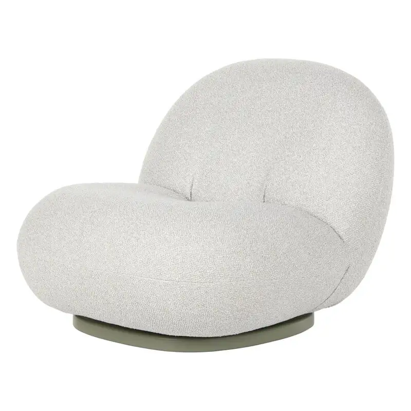 GUBI Pacha Outdoor Lounge Chair, Swivel Base, Libera 003