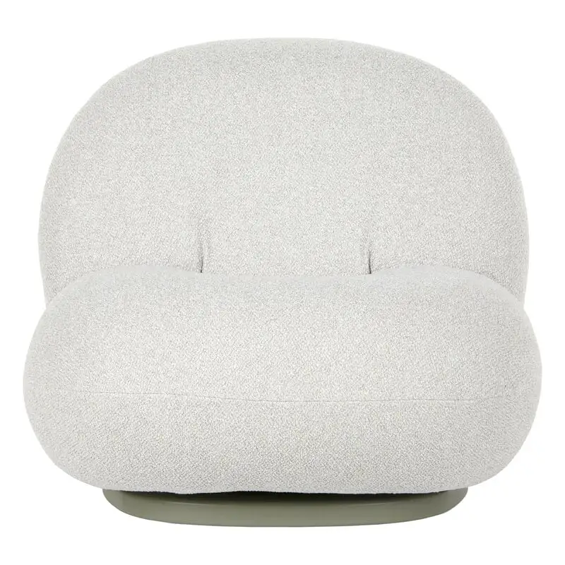 GUBI Pacha Outdoor Lounge Chair, Swivel Base, Libera 003 - Image 5