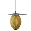 GUBI Satellite Outdoor Pendant, 22 Cm, Black - Mustard Gold 1 GUBI Satellite Outdoor Pendant, 22 Cm, Black - Mustard Gold -Outdoor textiles Sales Gubi 2023 FRT Satelite Pendant 2 Mustard Gold Semi Matt Off