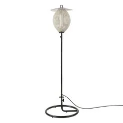 GUBI Satellite Outdoor Floor Lamp, Black - Cream White 11 GUBI Satellite Outdoor Floor Lamp, Black - Cream White -Outdoor textiles Sales Gubi 2023 SDE Satelite Floor Lamp 2 Cream White Semi Matt off