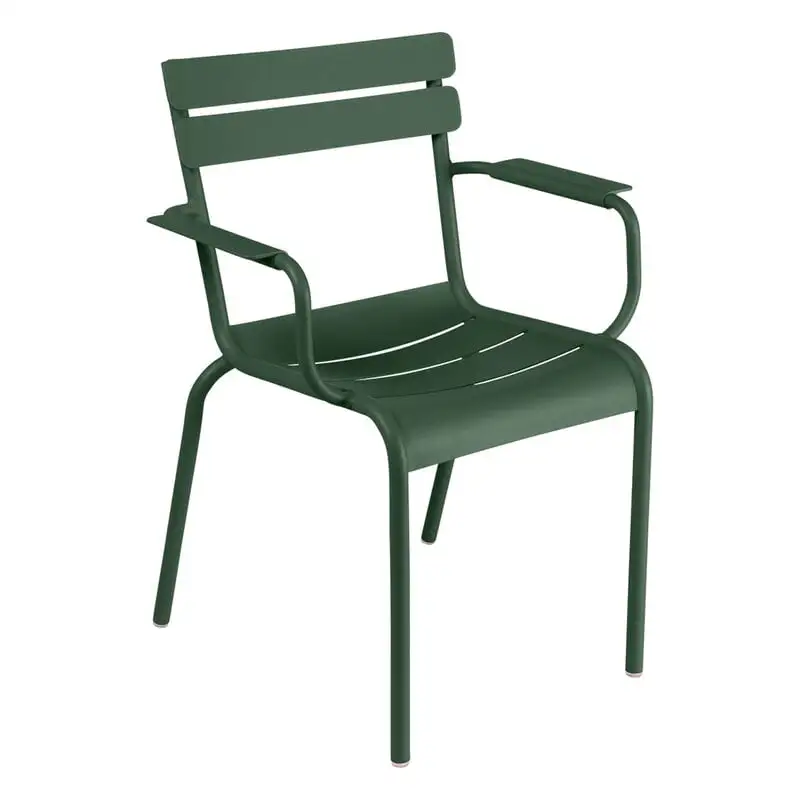 Fermob Luxembourg Armchair, Cedar Green 3 Fermob Luxembourg Armchair, Cedar Green