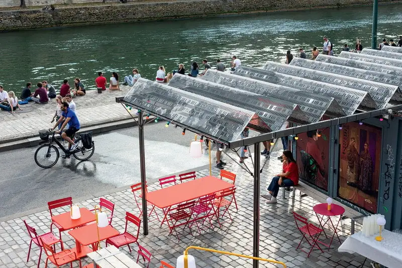 Fermob Bistro Table, 97 X 57 Cm, Poppy 6 Fermob Bistro Table, 97 X 57 Cm, Poppy - Image 4