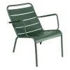 Fermob Luxembourg Low Armchair, Cedar Green -Outdoor textiles Sales LUXEMBOURG Low Armchair Cedar green ee