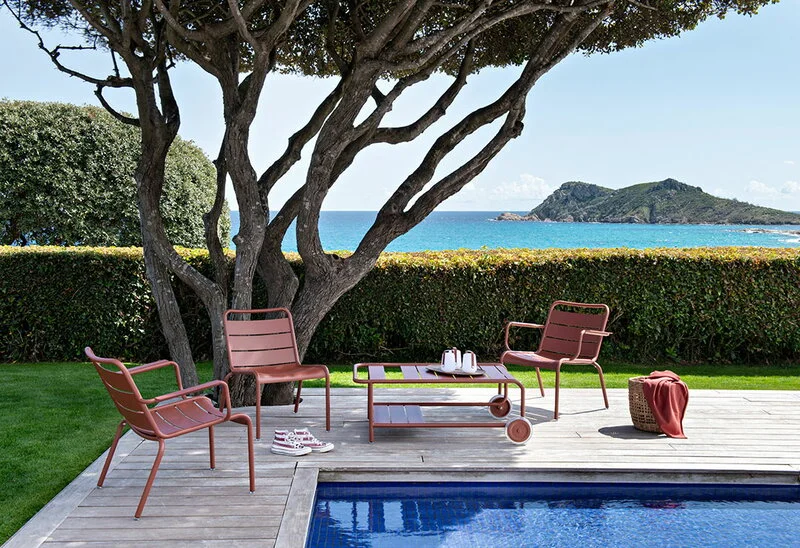 Fermob Luxembourg Low Armchair, Cotton White 7 Fermob Luxembourg Low Armchair, Cotton White - Image 5