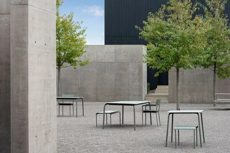 Serax August Dining Table, 170 X 90 Cm, Green 7 Serax August Dining Table, 170 X 90 Cm, Green - Image 5