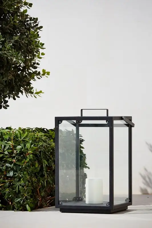 Cane-line Lighthouse Lantern, Large, Dark Grey 7 Cane-line Lighthouse Lantern, Large, Dark Grey - Image 5