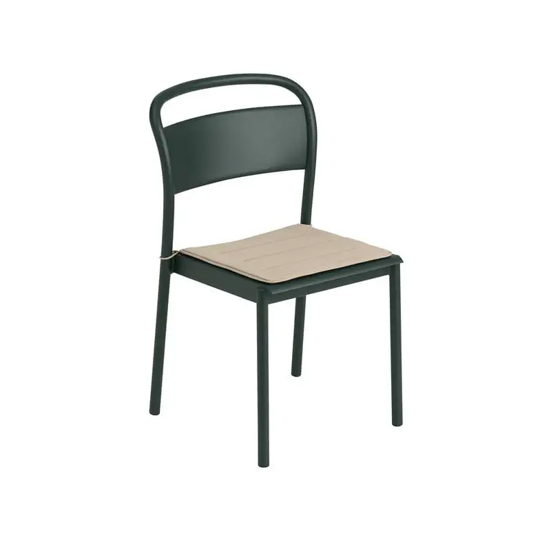 Muuto Linear Steel Chair Seat Pad, Patch - Grey 5 Muuto Linear Steel Chair Seat Pad, Patch - Grey - Image 3