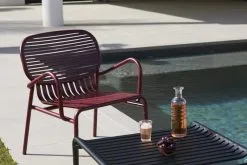 Petite Friture Week-end Coffee Table, Black 13 Petite Friture Week-end Coffee Table, Black -Outdoor textiles Sales M0740505 M0741001 weekend armchair coffee table burgundy black 28C29Ola Rindal lifestyle HD28129