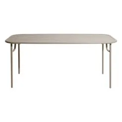 Petite Friture Week-end Table, 85 X 180 Cm, Dune