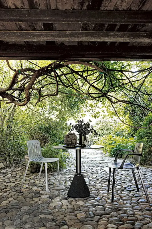 Magis Table_One Bistrot Table, 79 Cm, Black 4 Magis Table_One Bistrot Table, 79 Cm, Black - Image 2