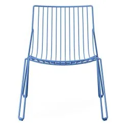 Massproductions Tio Lounge Chair, Overseas Blue