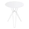 Massproductions Tio Table, 60 Cm, High, White 1 Massproductions Tio Table, 60 Cm, High, White -Outdoor textiles Sales Massproductions TioTable72x60 white 1