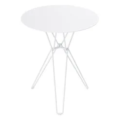 Massproductions Tio Table, 60 Cm, High, White