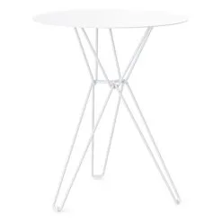 Massproductions Tio Table, 60 Cm, High, White 7 Massproductions Tio Table, 60 Cm, High, White -Outdoor textiles Sales Massproductions TioTable72x60 white 3