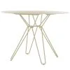 Massproductions Tio Dining Table, 100 Cm, Ivory 2 Massproductions Tio Dining Table, 100 Cm, Ivory -Outdoor textiles Sales Massproductions tio table 100cm ivory