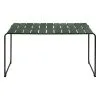 Mater Ocean OC2 Table, 140 X 70 Cm, Green -Outdoor textiles Sales Mater 09324 OceanOC2 4persTable Packshot Front