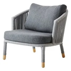 Cane-line Moments Lounge Chair, Grey