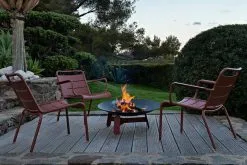 Fermob Luxembourg Low Armchair, Lapilli Grey -Outdoor textiles Sales NEVADO LUXEMBOURG OCRE RAMATUELLE RESIDENTIAL DESIGNER2021 NICOLAS MATHEUS 3