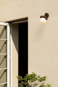 Nuura Liila Outdoor Wall Lamp, Dark Bronze - Opal White 12 Nuura Liila Outdoor Wall Lamp, Dark Bronze - Opal White -Outdoor textiles Sales NUURA outdoor2962