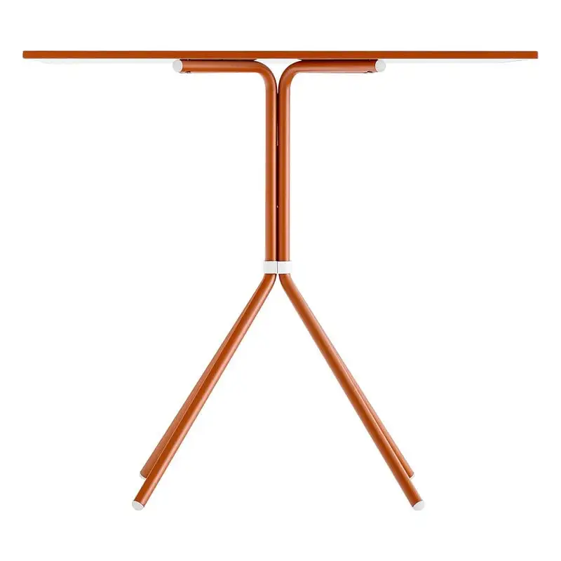 Pedrali Nolita 5454 Table, 70 X 70 Cm, Terracotta 4 Pedrali Nolita 5454 Table, 70 X 70 Cm, Terracotta - Image 2