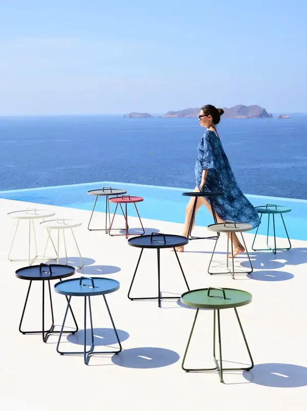 Cane-line On-the-move Table, Small, Black 8 Cane-line On-the-move Table, Small, Black - Image 6