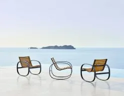 Cane-line Parc Rocking Chair, Teak - Lava Grey 9 Cane-line Parc Rocking Chair, Teak - Lava Grey -Outdoor textiles Sales Parc rockingchair 1 f7