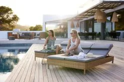 Cane-line On-the-move Table, Small, Dusty Green 8 Cane-line On-the-move Table, Small, Dusty Green -Outdoor textiles Sales Rest sunbed