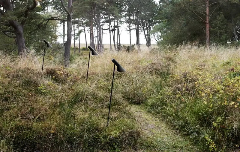 Louis Poulsen AJ Garden Bollard Lamp, Long, 3000K, Spike With Adaptor 8 Louis Poulsen AJ Garden Bollard Lamp, Long, 3000K, Spike With Adaptor - Image 6