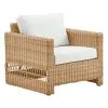 Sika-Design Carrie Lounge Chair, Natural - White 1 Sika-Design Carrie Lounge Chair, Natural - White -Outdoor textiles Sales SS9155U 9155CY101 Carrie natural ee