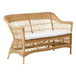 Sika-Design Charlot 2-seater Sofa, Natural - White