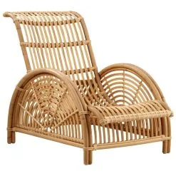 Sika-Design Paris Lounge Chair, Natural Rattan