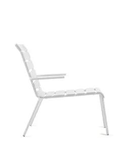 Valerie_objects Aligned Lounge Chair, Off-white -Outdoor textiles Sales V9021335s3