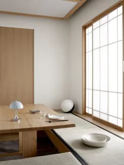 Louis Poulsen Panthella Portable V2 Table Lamp, Grey Opal 12 Louis Poulsen Panthella Portable V2 Table Lamp, Grey Opal -Outdoor textiles Sales VL Studio Floor Black Panthella Portable Grey AW21 Slukket 08574 2