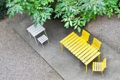 Valerie_objects Aligned Dining Table, 170 X 85 Cm, Yellow -Outdoor textiles Sales VO21 MAARTENBAAS ALIGNED OUTDOOR 14