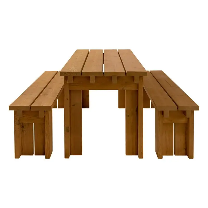Vaarnii 013 Osa Outdoor Dining Table, 182 Cm, Pine 6 Vaarnii 013 Osa Outdoor Dining Table, 182 Cm, Pine - Image 4