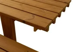 Vaarnii 013 Osa Outdoor Dining Table, 270 Cm, Pine -Outdoor textiles Sales Vaarnii ulkokaluste outdoor table detail 007