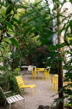 Valerie_objects Aligned Dining Table, 170 X 85 Cm, Yellow -Outdoor textiles Sales ValerieObjects MaartenBaas 167 HR