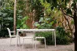 Valerie_objects Aligned Dining Table, 170 X 85 Cm, Off-white -Outdoor textiles Sales ValerieObjects MaartenBaas 653 HR