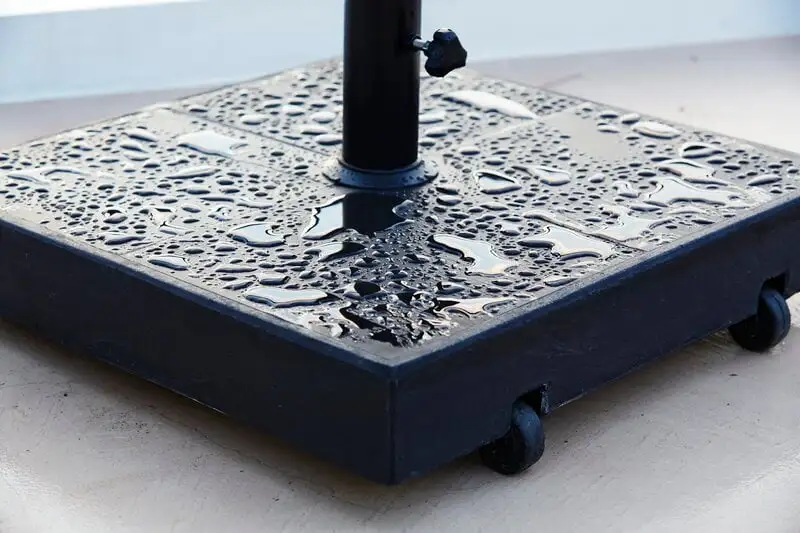 Cane-line Sunshade Parasol Base With Wheels, Black 4 Cane-line Sunshade Parasol Base With Wheels, Black - Image 2