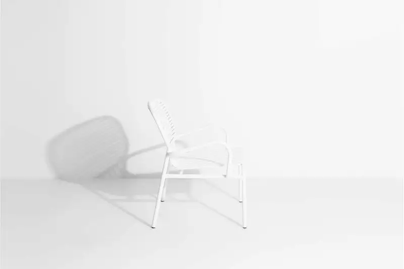 Petite Friture Week-end Lounge Chair, White 8 Petite Friture Week-end Lounge Chair, White - Image 6