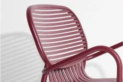 Petite Friture Week-end Lounge Chair, Burgundy -Outdoor textiles Sales armchair week end 281429