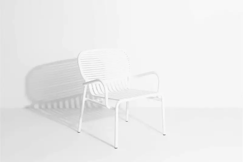 Petite Friture Week-end Lounge Chair, White 6 Petite Friture Week-end Lounge Chair, White - Image 4