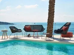 Cane-line Breeze Highback Chair Cushion Set, Black 13 Cane-line Breeze Highback Chair Cushion Set, Black -Outdoor textiles Sales breeze 22 F